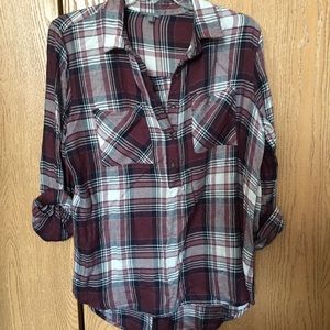 Plaid top